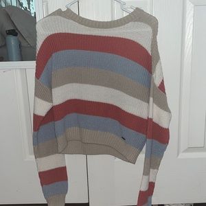 Hollister striped sweater